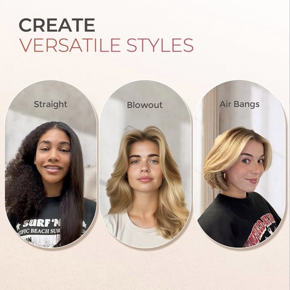 TYMO Hair Straightening Brush - Gold and Pink - Picture 5 of 5